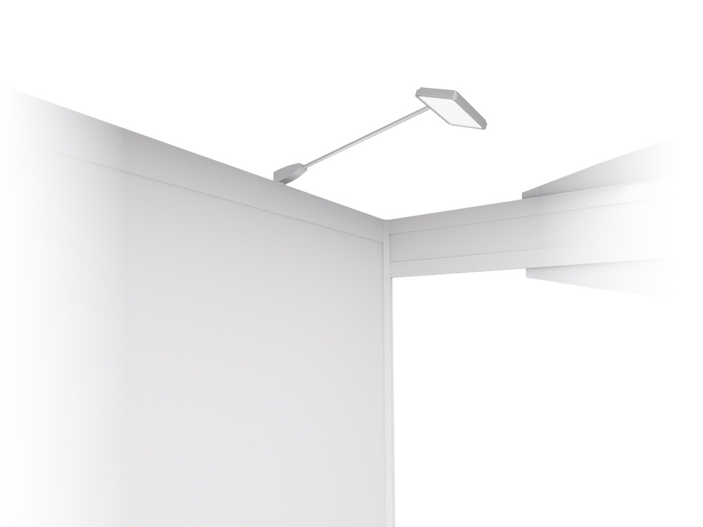 Armspot to be fixed on top of a panel